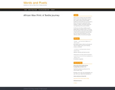 wordsandpixels.co.uk in 2023